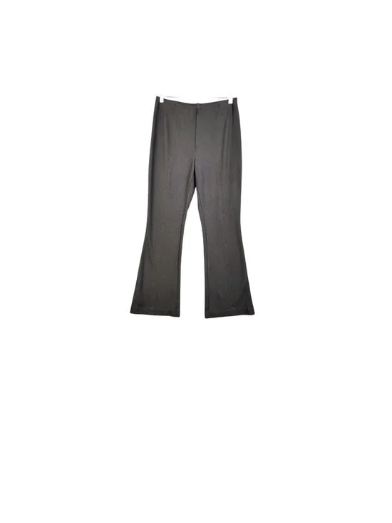 J. Jill Womens Petite XL Pull-On Bootcut Pants Petite Brown Stretch Knit Seam - Picture 1 of 10